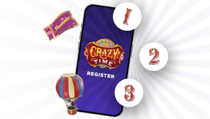 Crazy Time registration and login guide